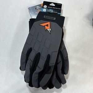 Ridge cut tough wear performance impact with Cordura work grey /blk gloves